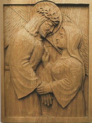IV. Krisztus találkozik édesanyjával, Máriával